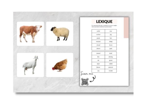 Farm Animals - Les animaux de la ferme – Image 2