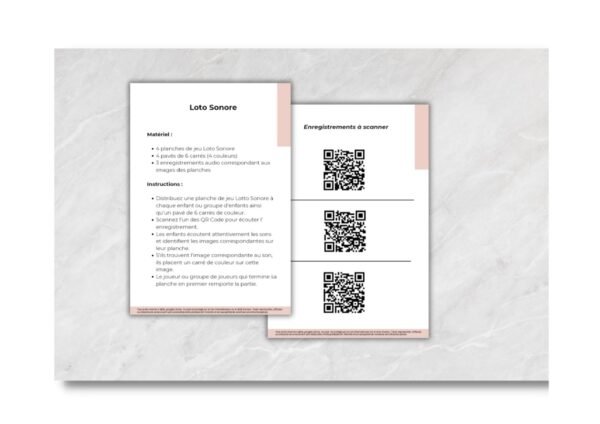 Jeu Loto Sonore – Image 3