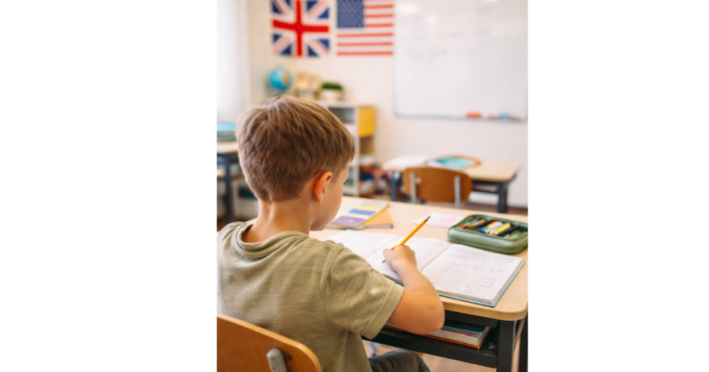 apprendre l'angais aux enfants